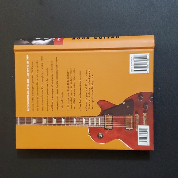 100 Killer Riffs & Fills For Rock Guitar Book&CD by Phil Capone - Picture 4 of 4